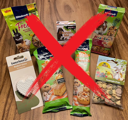 Eitje erbij? Konijnensnacks om buikpijn van te krijgen!