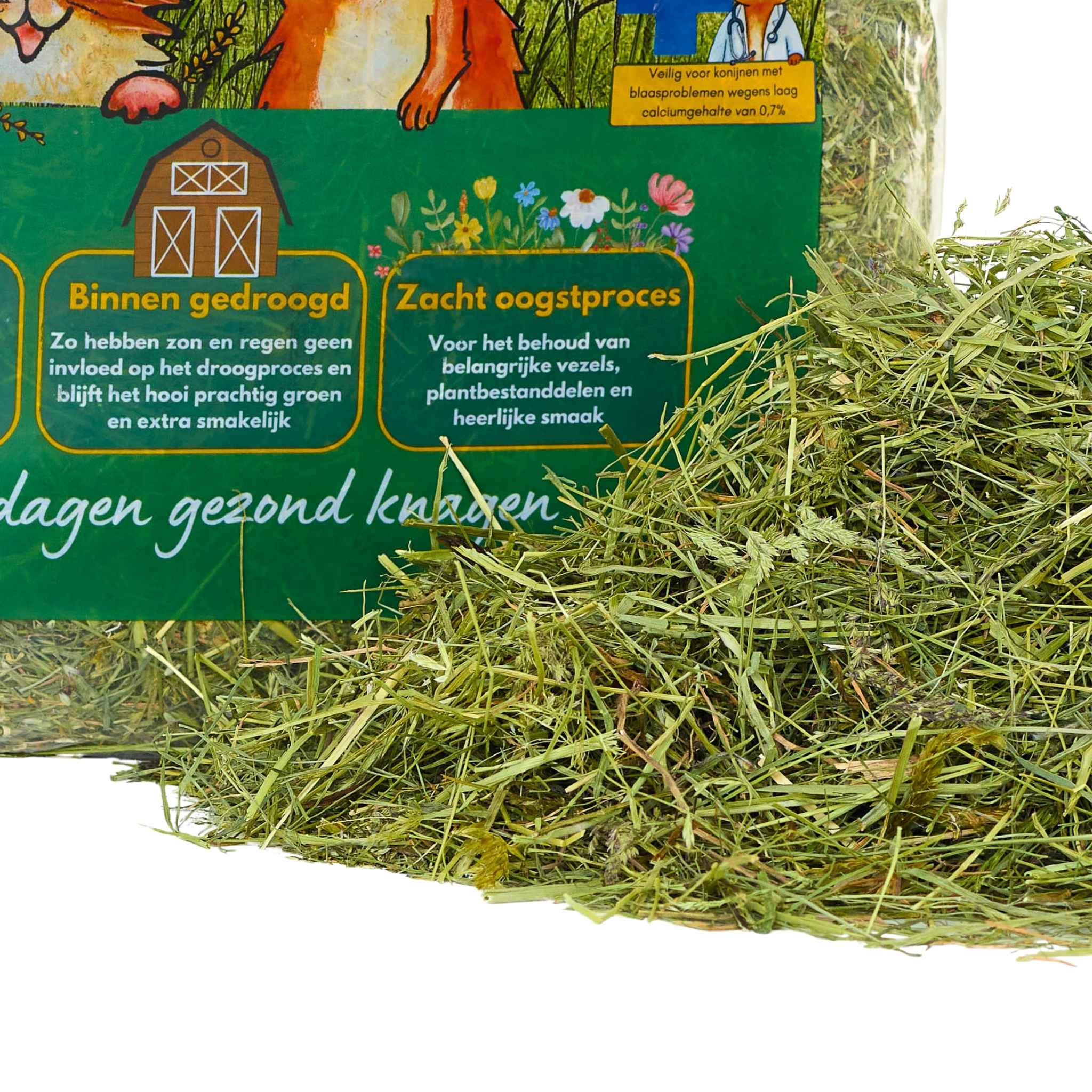 Bergweidehooi - uit de Oostenrijkse Vooralpen - Vers & Stofvrij - Voor konijn & Cavia