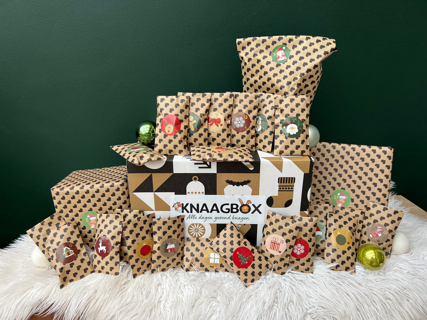 Adventskalender Kerst Knaagbox konijn en cavia 2025